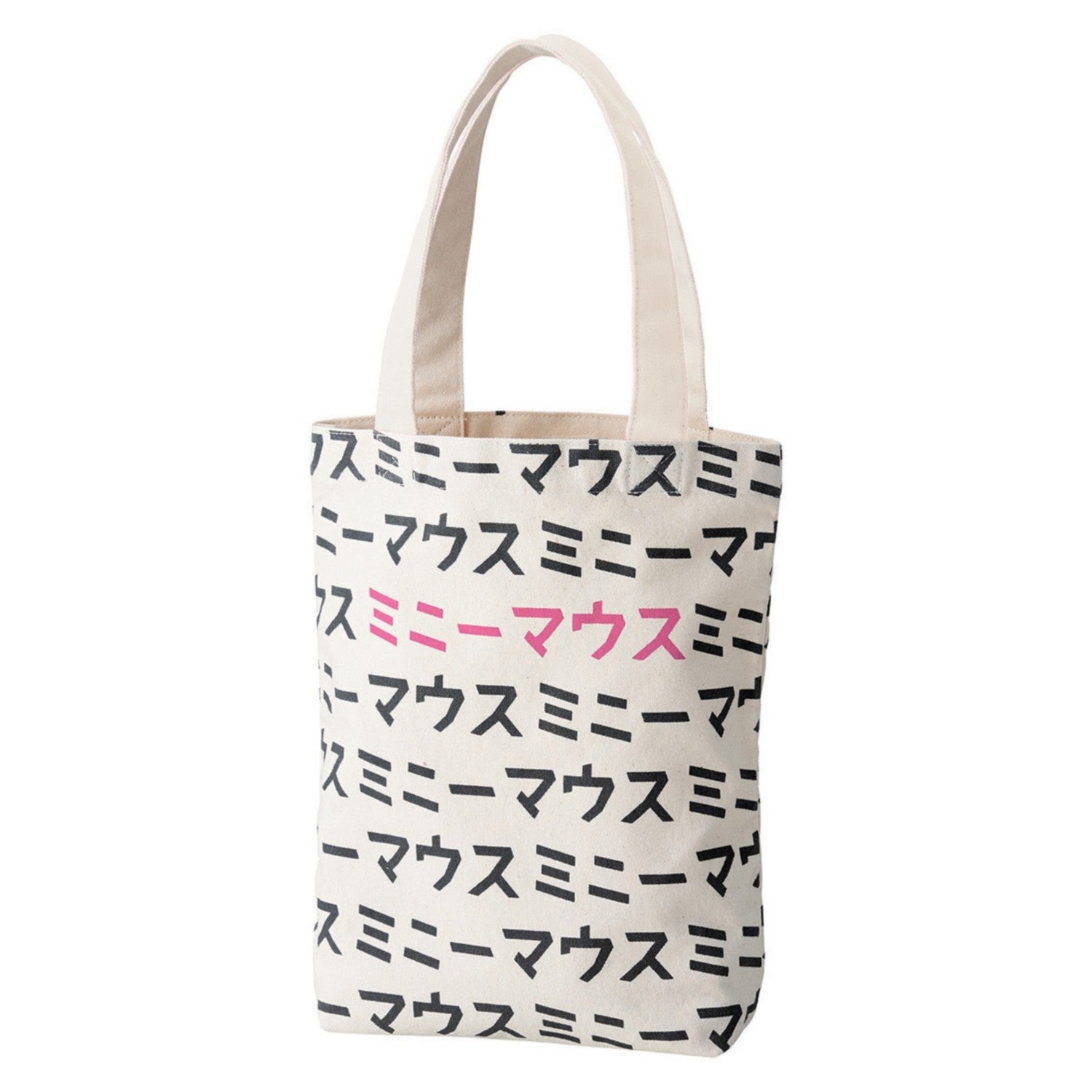Minnie Mouse tote bag katakana logo/Minnie