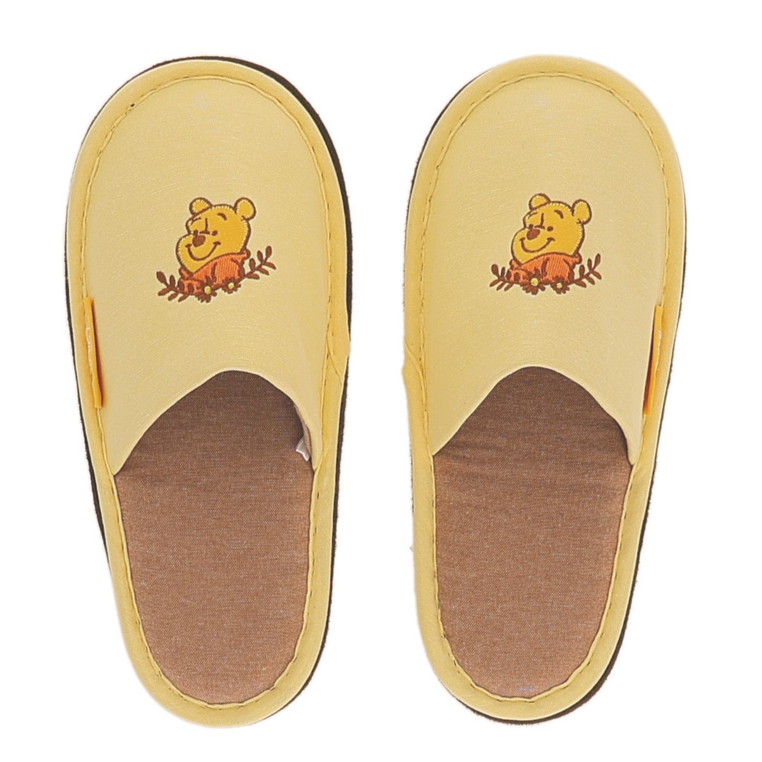 Winnie the Pooh slippers yellow frame