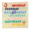 Winnie the Pooh Mini Towel Weekly