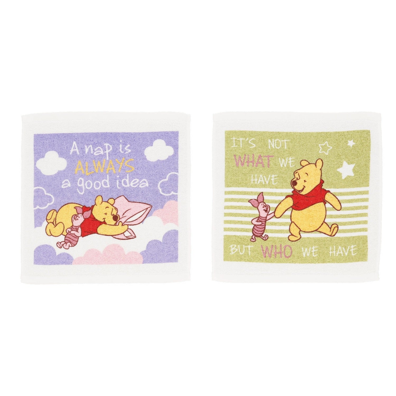 Winnie the Pooh Hand Towel Set of 2 Happy World