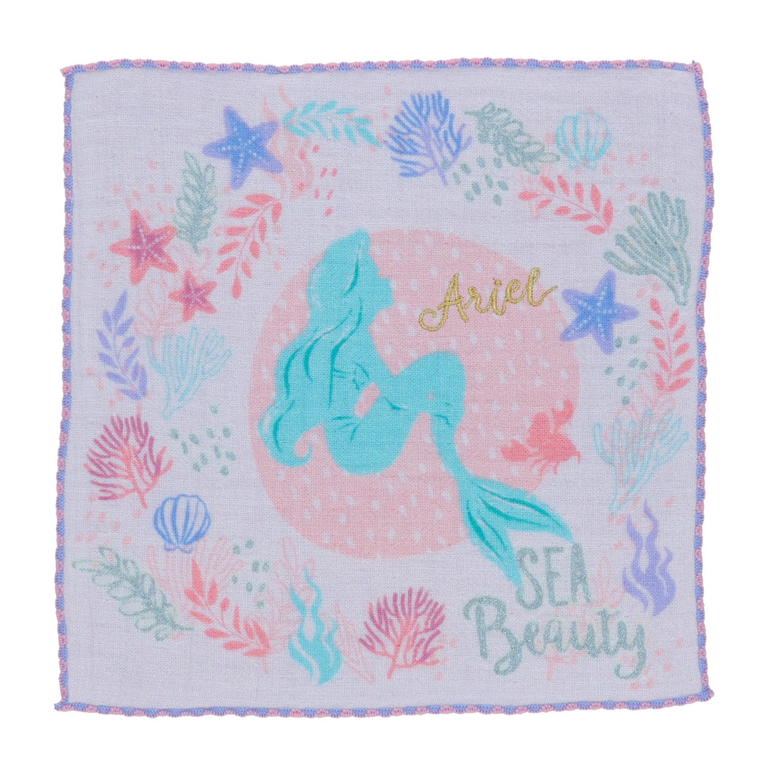 The Little Mermaid Mini Towel Ocean Wreath