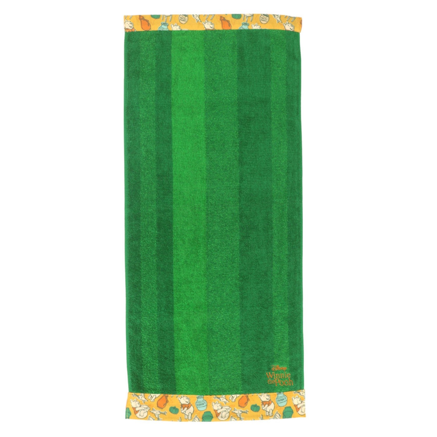 Winnie the Pooh Face Towel Pot Green
