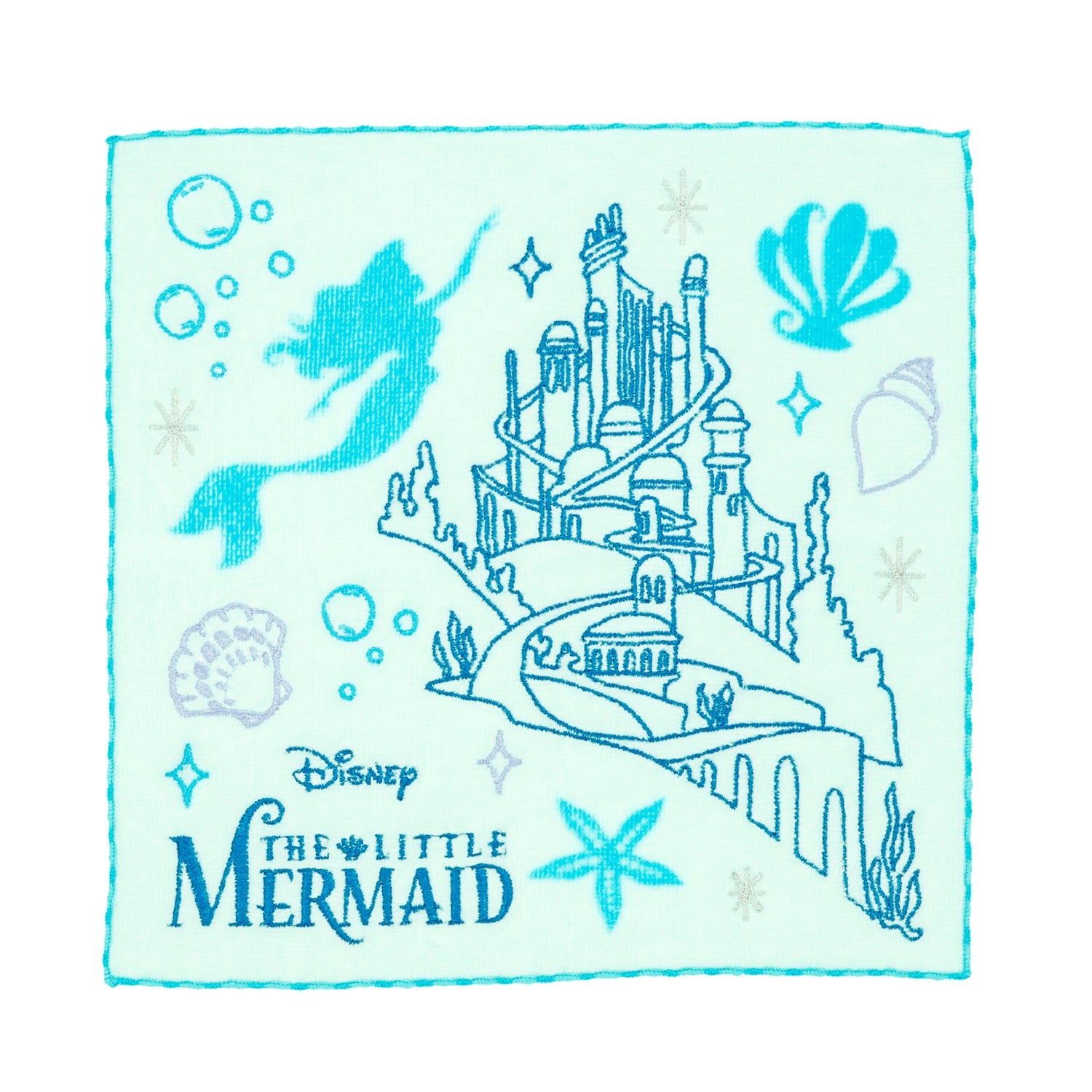 The Little Mermaid Mini Towel Sea Castle