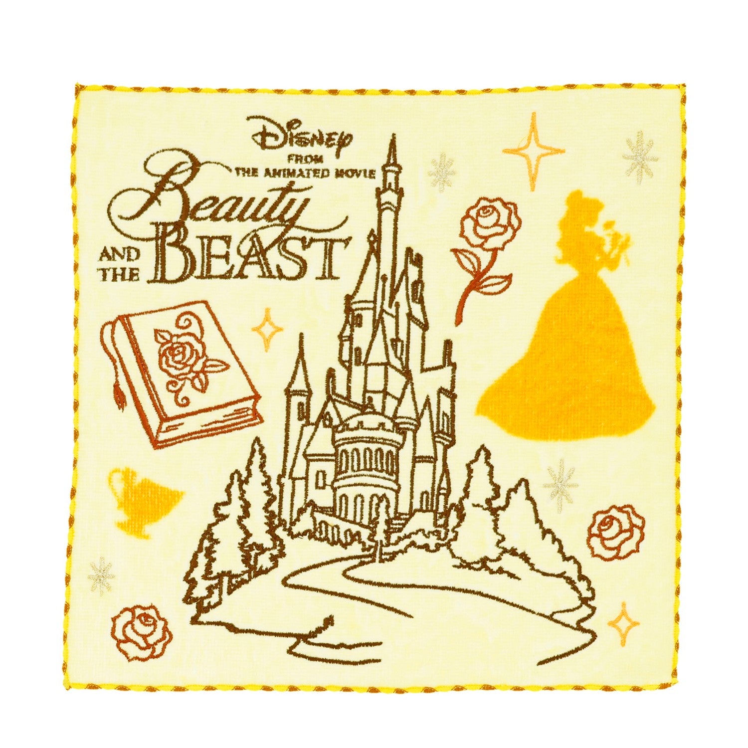 Beauty and the Beast Mini Towel Rose Castle