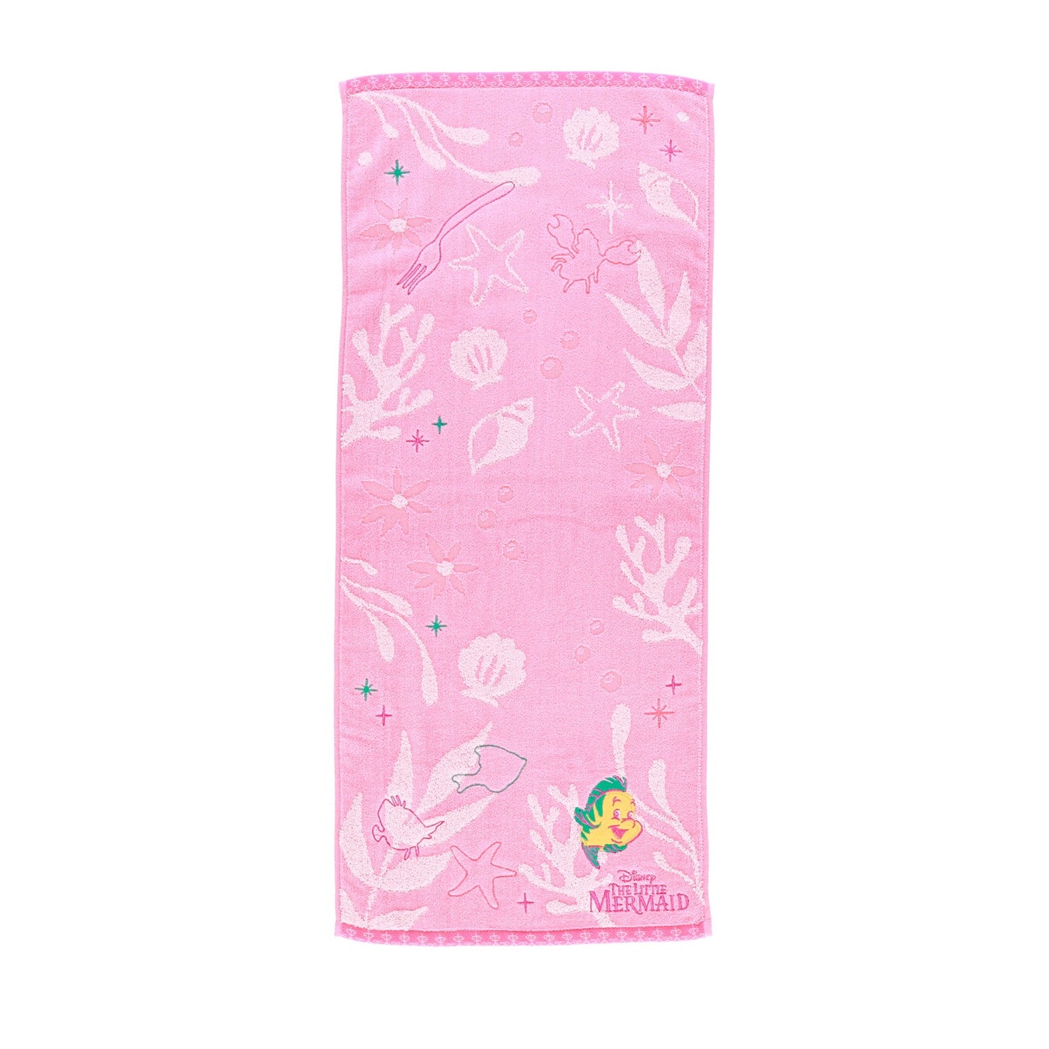 The Little Mermaid Face Towel Iconic Shell