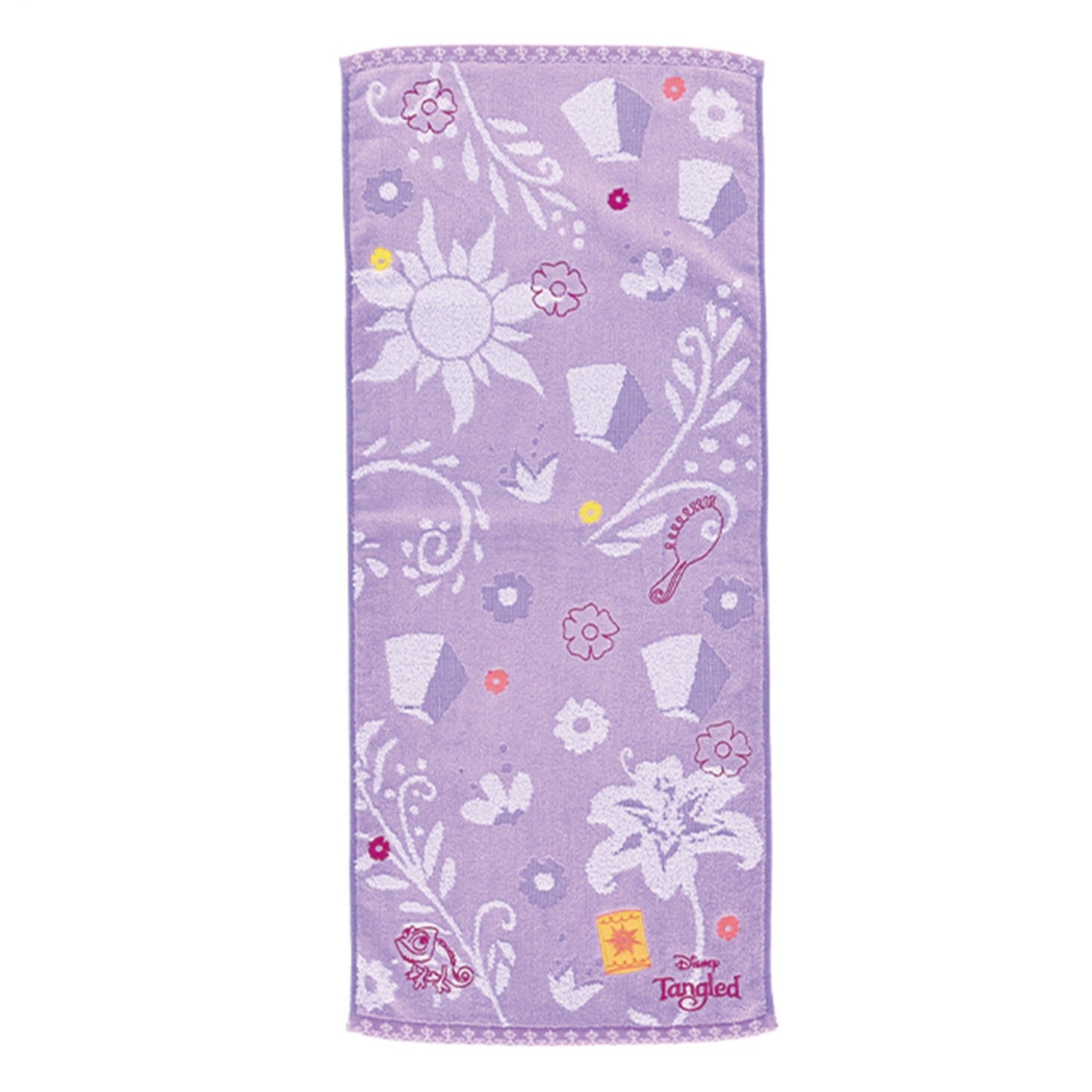 Rapunzel on the Tower Face Towel Iconic Lantern