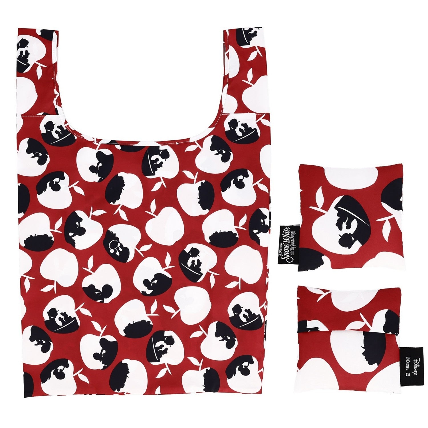 Snow White Eco Bag Face in Apple