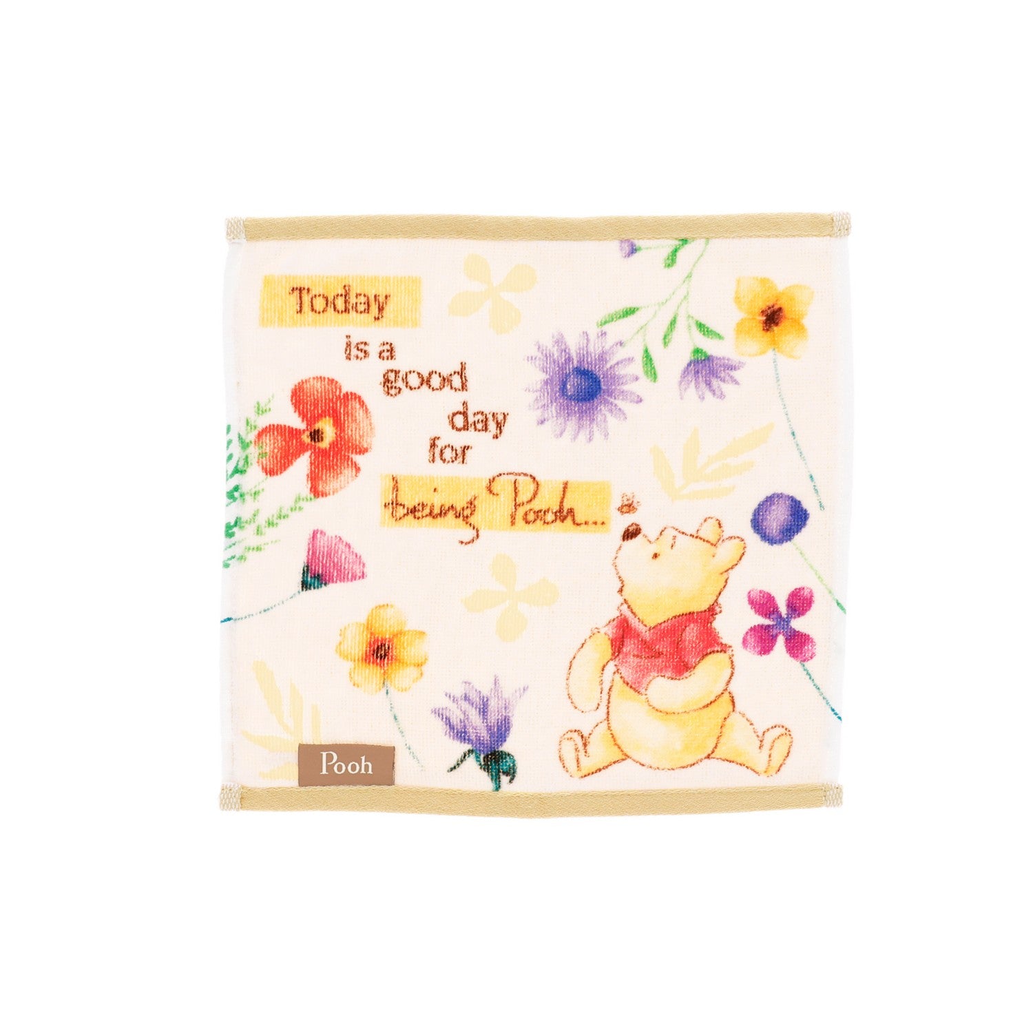 Winnie the Pooh Mini Towel Happiness Flower Day