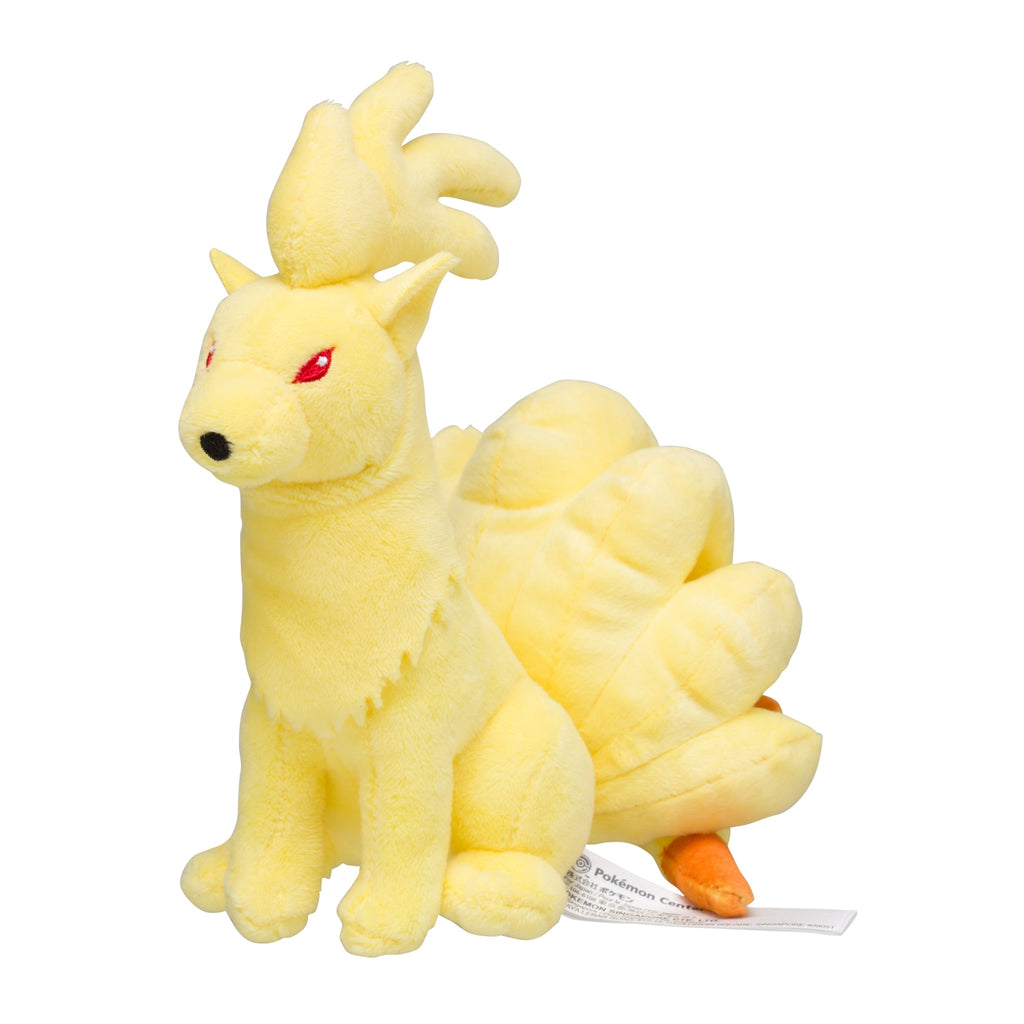 Pokémon Fit Ninetales (#38) Official Plush – Pokémon Center Japan