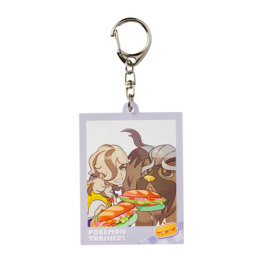 Mabosstiff Pokémon keychain, dark-type Pokémon from Japan