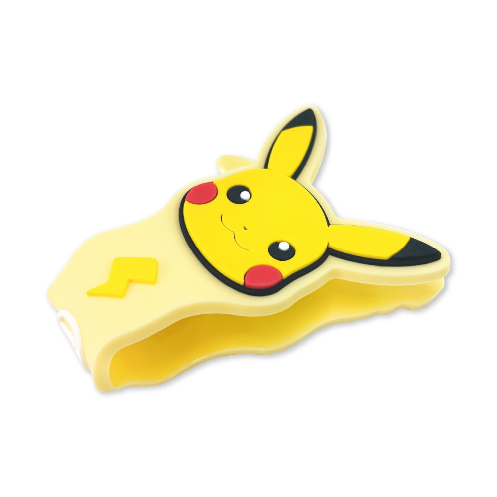 Cord clip L Pikachu & Mimikyu