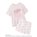 [gelato pique] Cool touch print T-shirt & shorts set pink