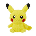 Pikachu fluffy petite stuffed toy with bright yellow fur from Japan