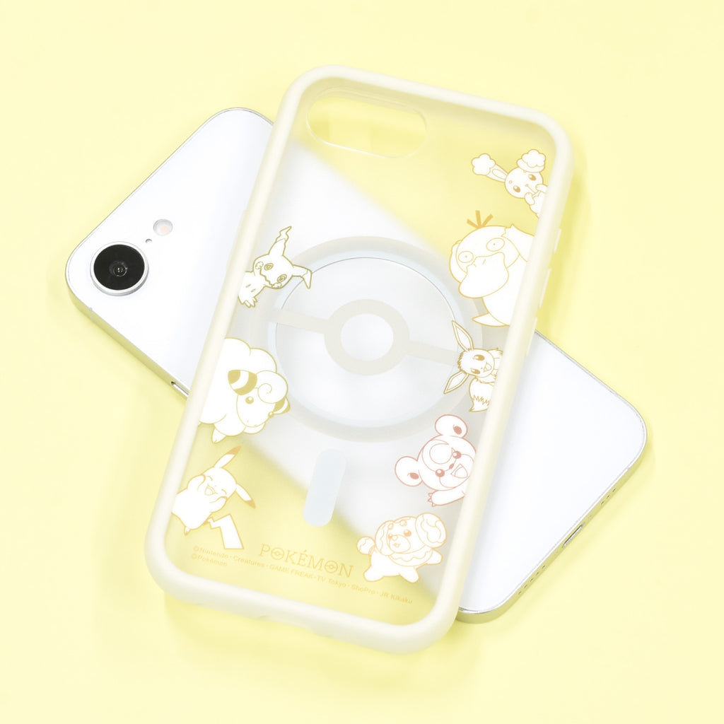 IIIIfit iPhone16e MagSafe compatible plump frame case ivory