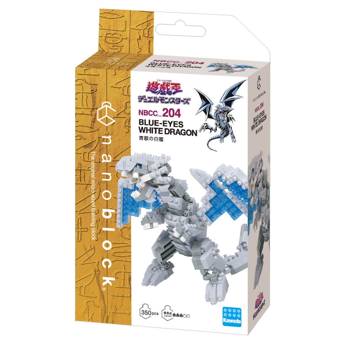 Nanoblock Yu-Gi-Oh! Duel Monsters Blue-Eyes White Dragon