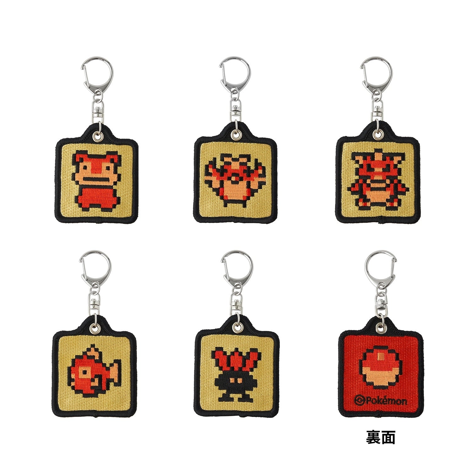 Pokemon Keychain Collection Silver BOX from Japan, featuring official character