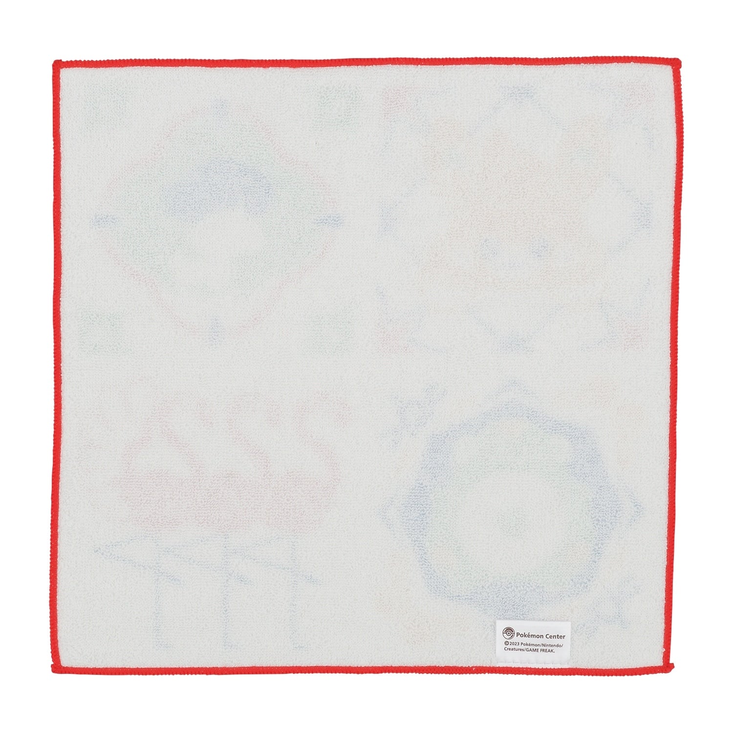 Authentic Japanese Pokemon hand towel Paldea tile red, made with high-quality materials from Japan