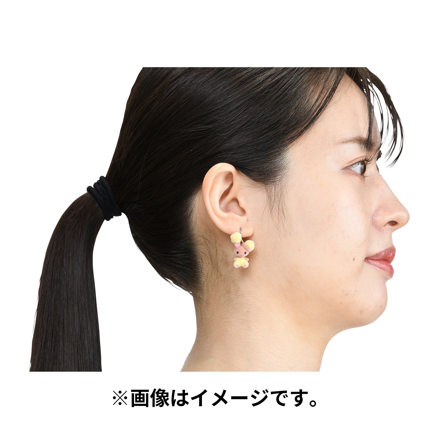 Rare Pokémon earrings with Mimiror character, shipped from Japan