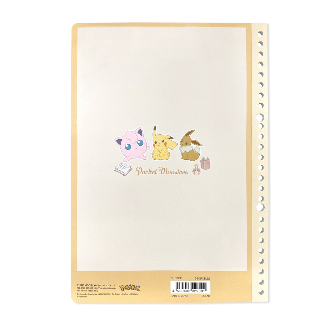 Official Pokemon Center Japan Notebook with unique design