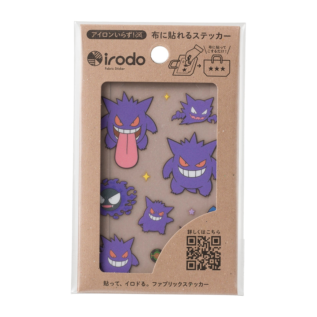 Cloth sticker irodo Goose & Ghost & Gengar