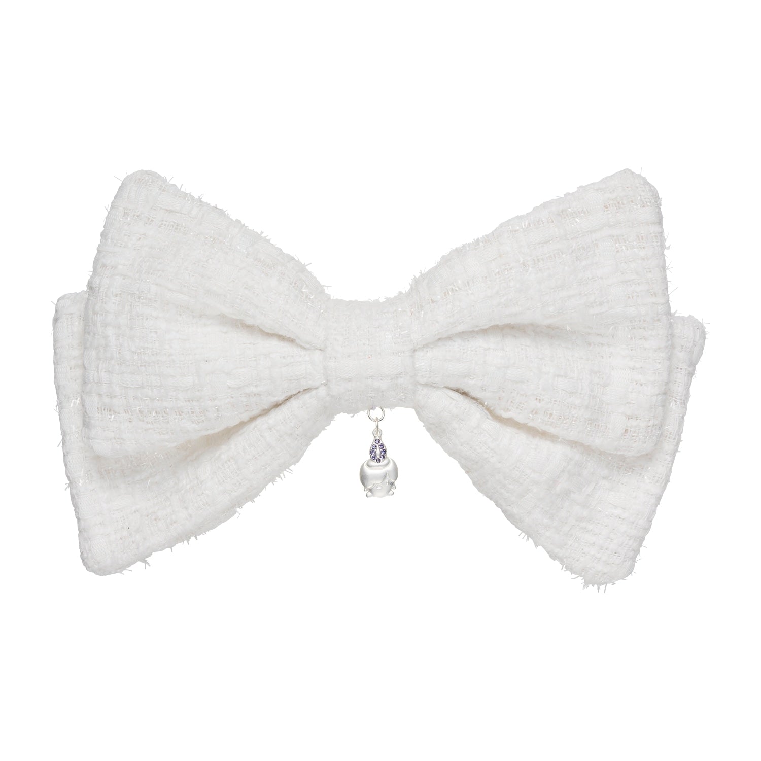 Pokémon Big Ribbon Barretta Hitomoshi accessory from Japan, pink ribbon detail