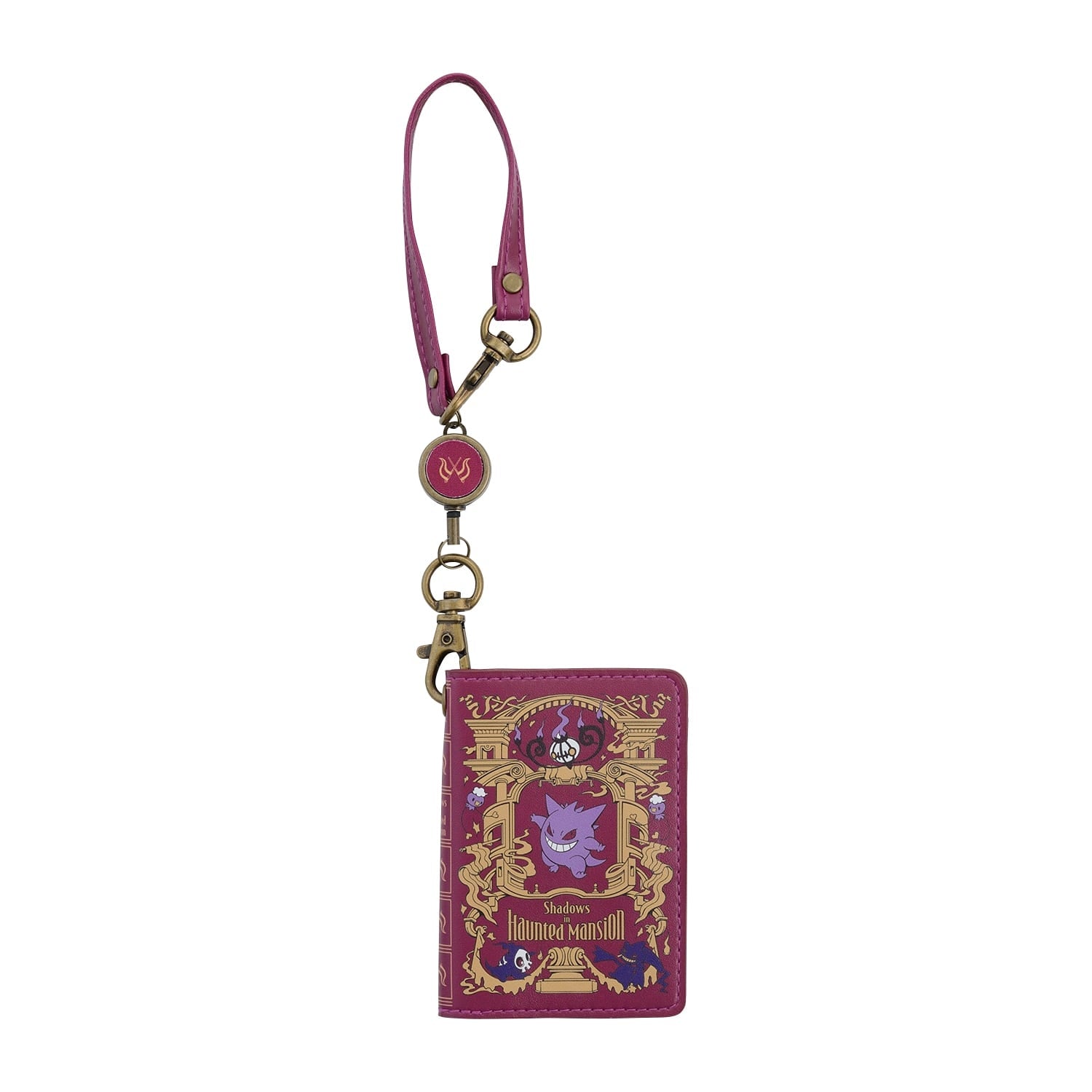 Book-type pass case Pokémon Fairy Tale Gengar