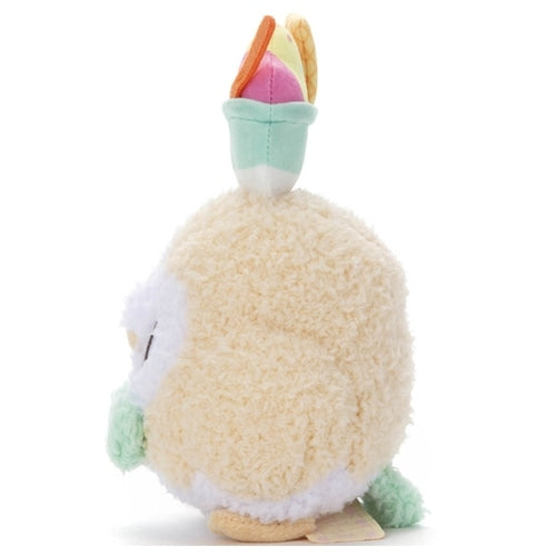 Authentic Japanese Mokuro plushie with detailed texture from Japan