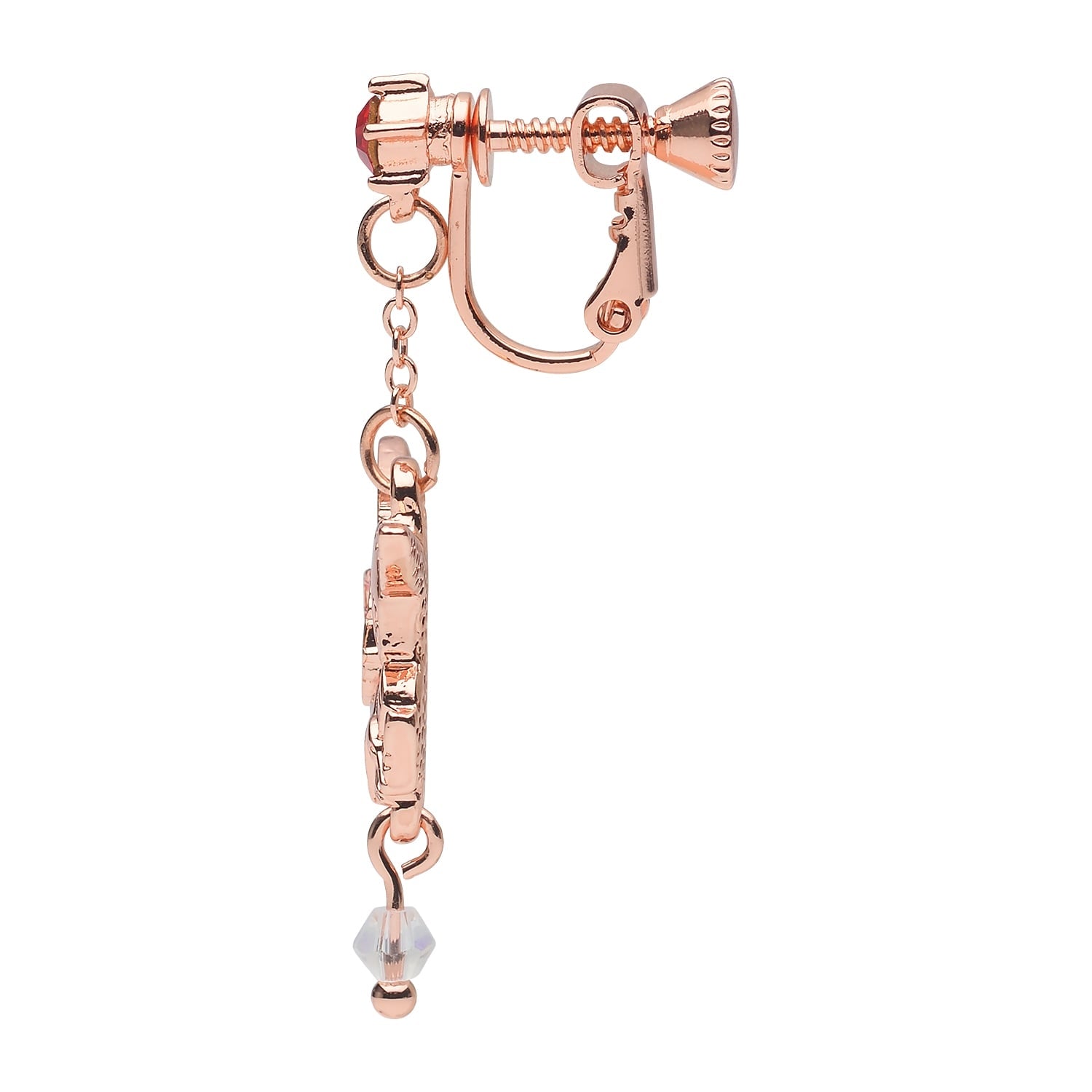 Fleur de Coquelicot Pokemon earrings with intricate details from Japan