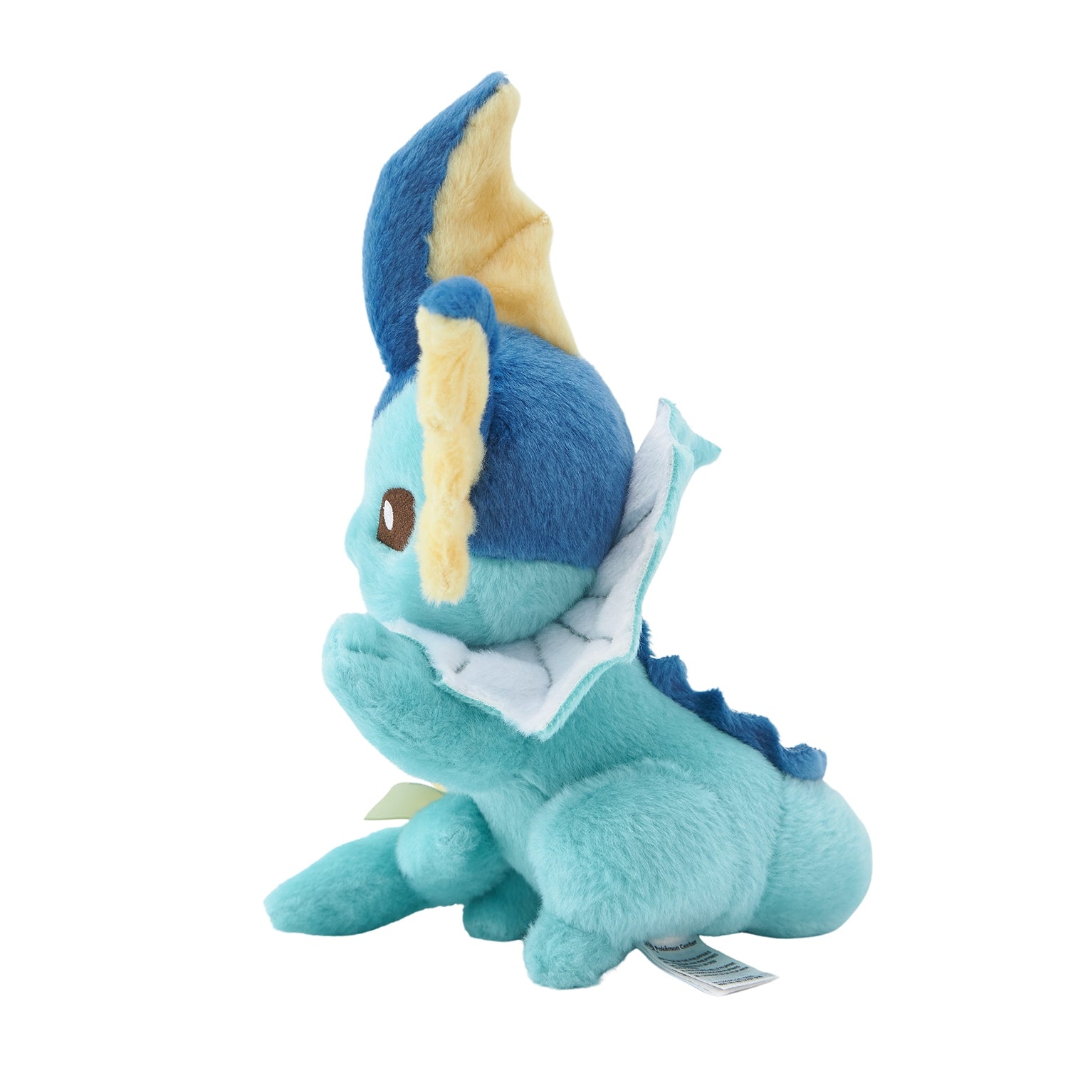 Authentic Japanese Vaporeon plush, high-quality materials