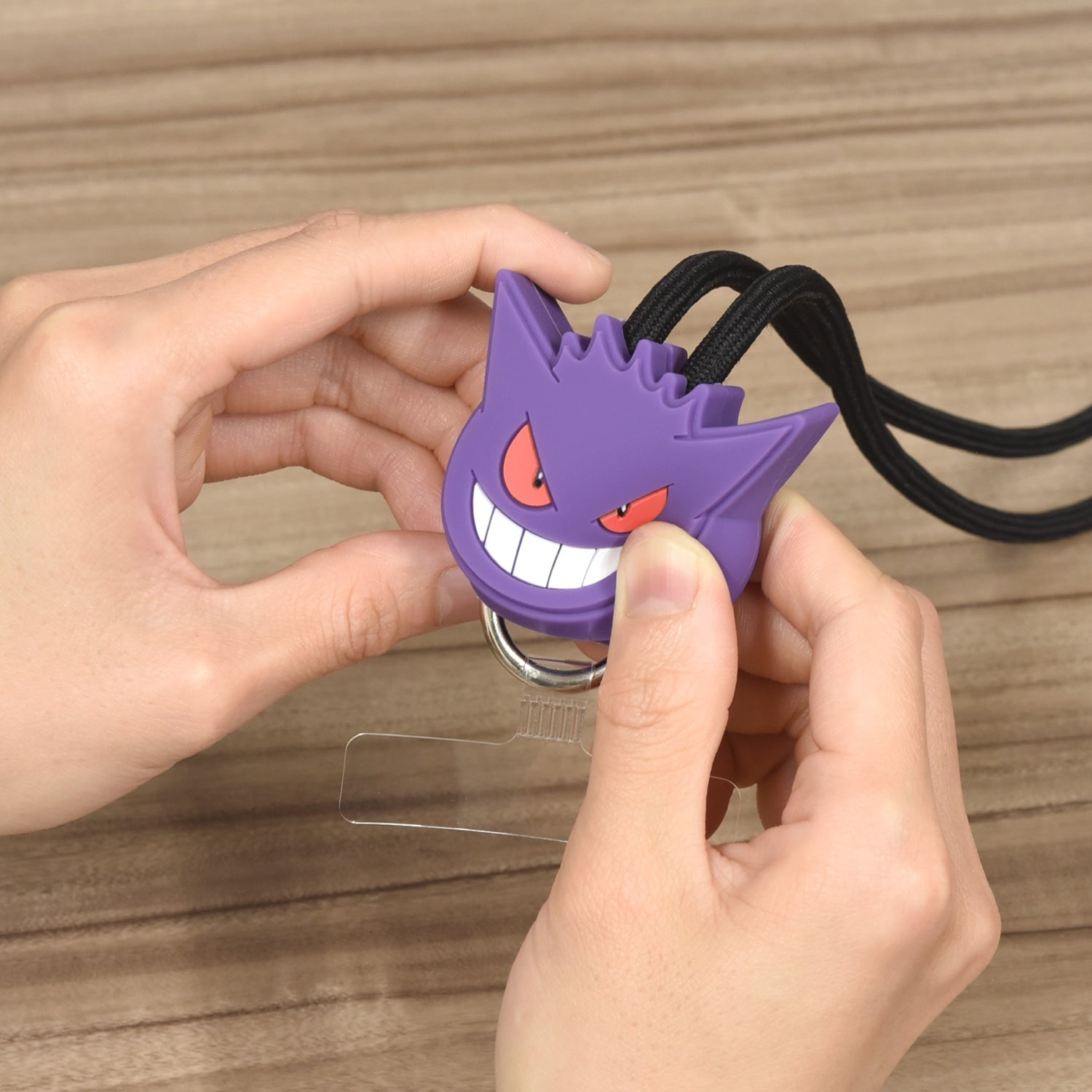 Multi Ring Plus Mascot Strap Gengar