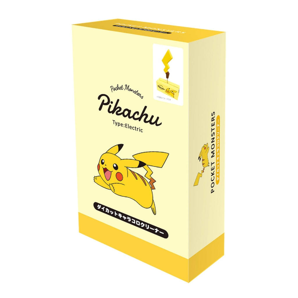 Die-cut CharaCoro Cleaner Pikachu