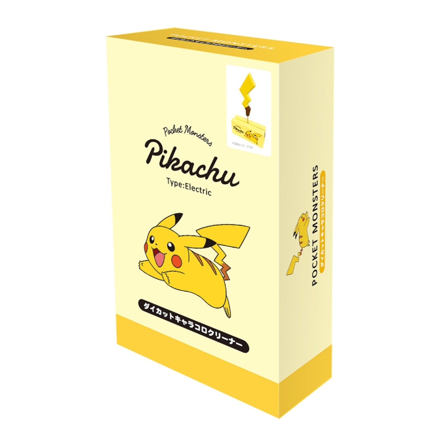 Die-cut CharaCoro Cleaner Pikachu