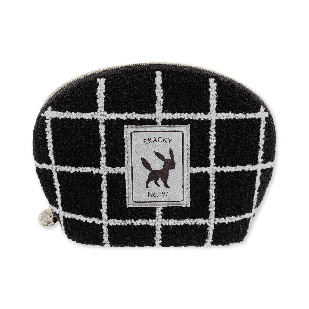 Round pouch fluffy Sagara Blacky