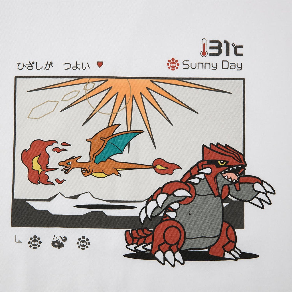 T-shirt OTENKI TEAM Groudon and Charizard M/L