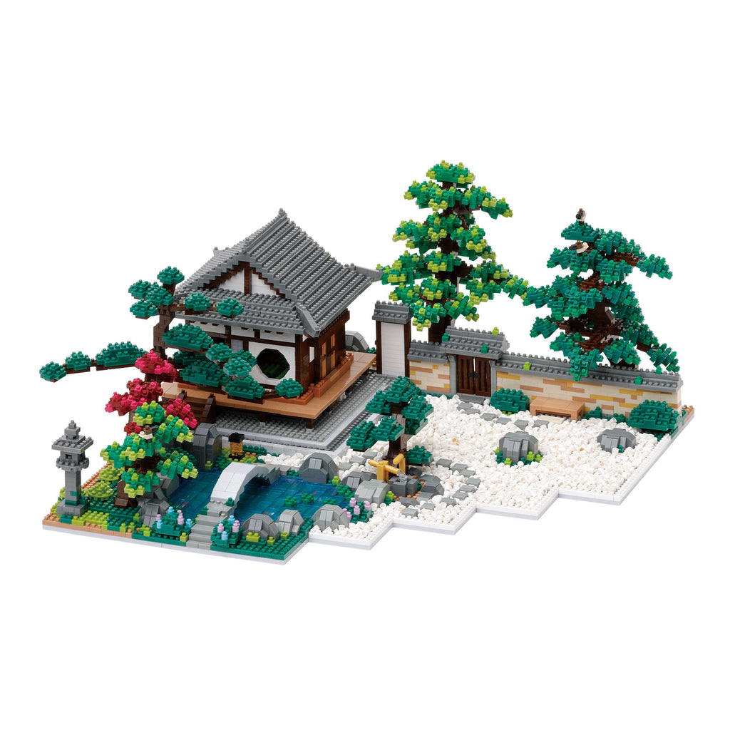 Nanoblock Japanese Garden Deluxe Edition