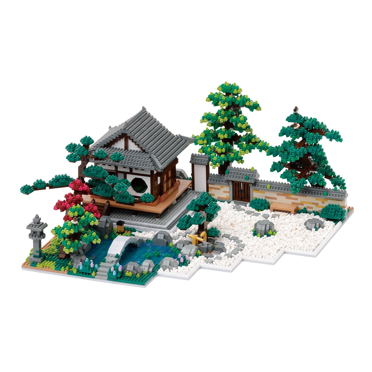Nanoblock Japanese Garden Deluxe Edition