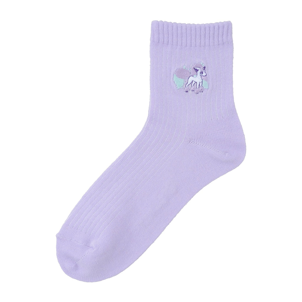 [Choice] Middle socks one point plain Galar Ponyta PL (23-25cm)