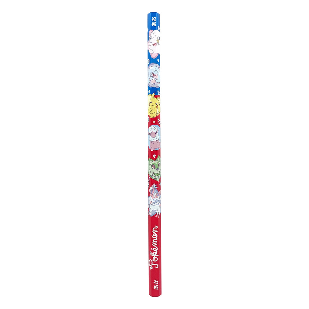 Red & Blue Pencil from Pokémon Center Japan with collectible packaging