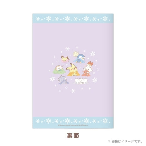 Official Pokemon Center Japan notebook, collectible item with unique design from Japan