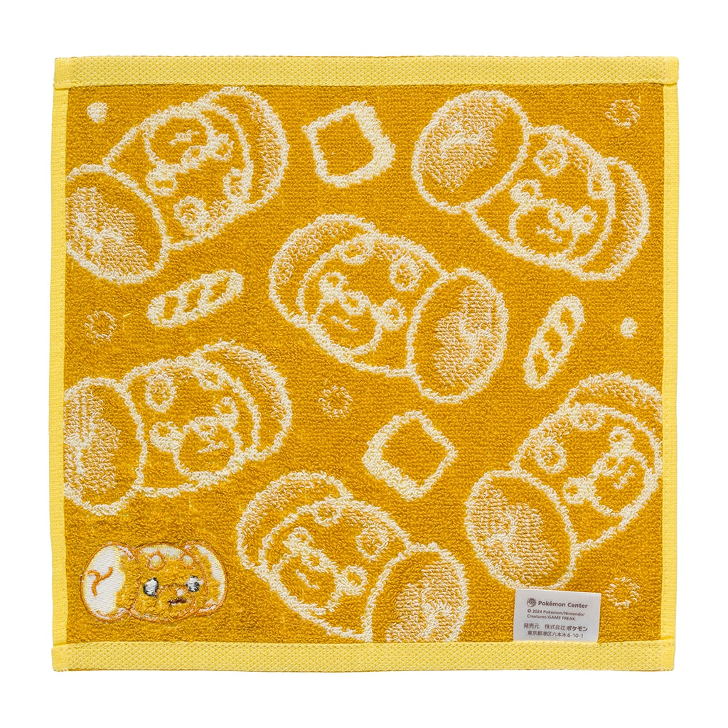 Authentic Japanese Pokemon Hand Towel Papi Mocchi PP with colorful graphics and soft texture from Japan