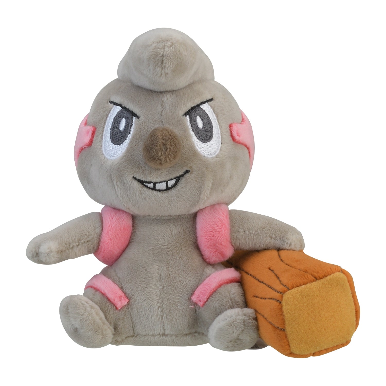 Pokémon fit Timburr #532 Official Plush – Pokémon Center Japan