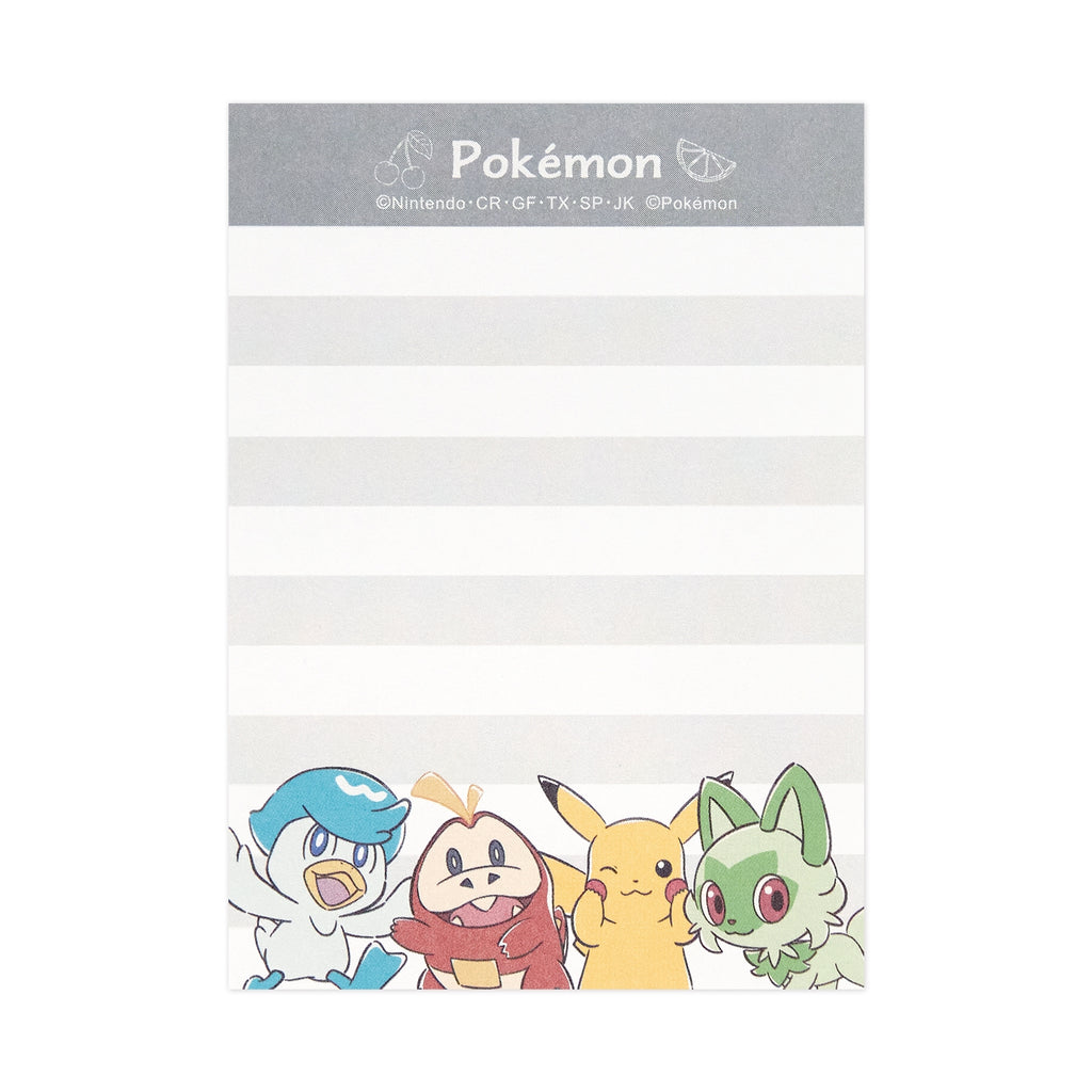 Pokémon Center Japan mini memo ring with detailed character artwork from Japan