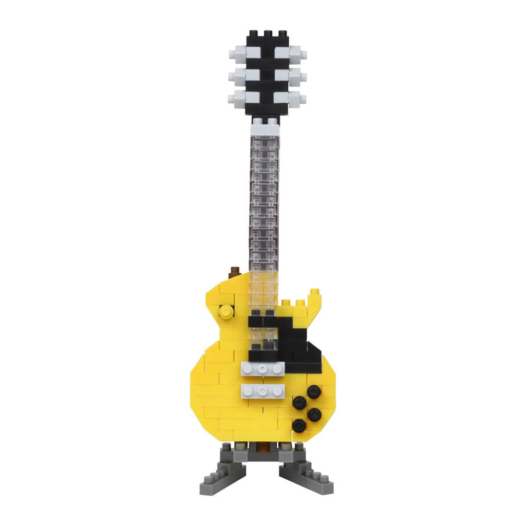 nanoblock electric guitar yellow