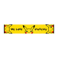 Pikachu trio muffler towel with cute facial expressions from Japan