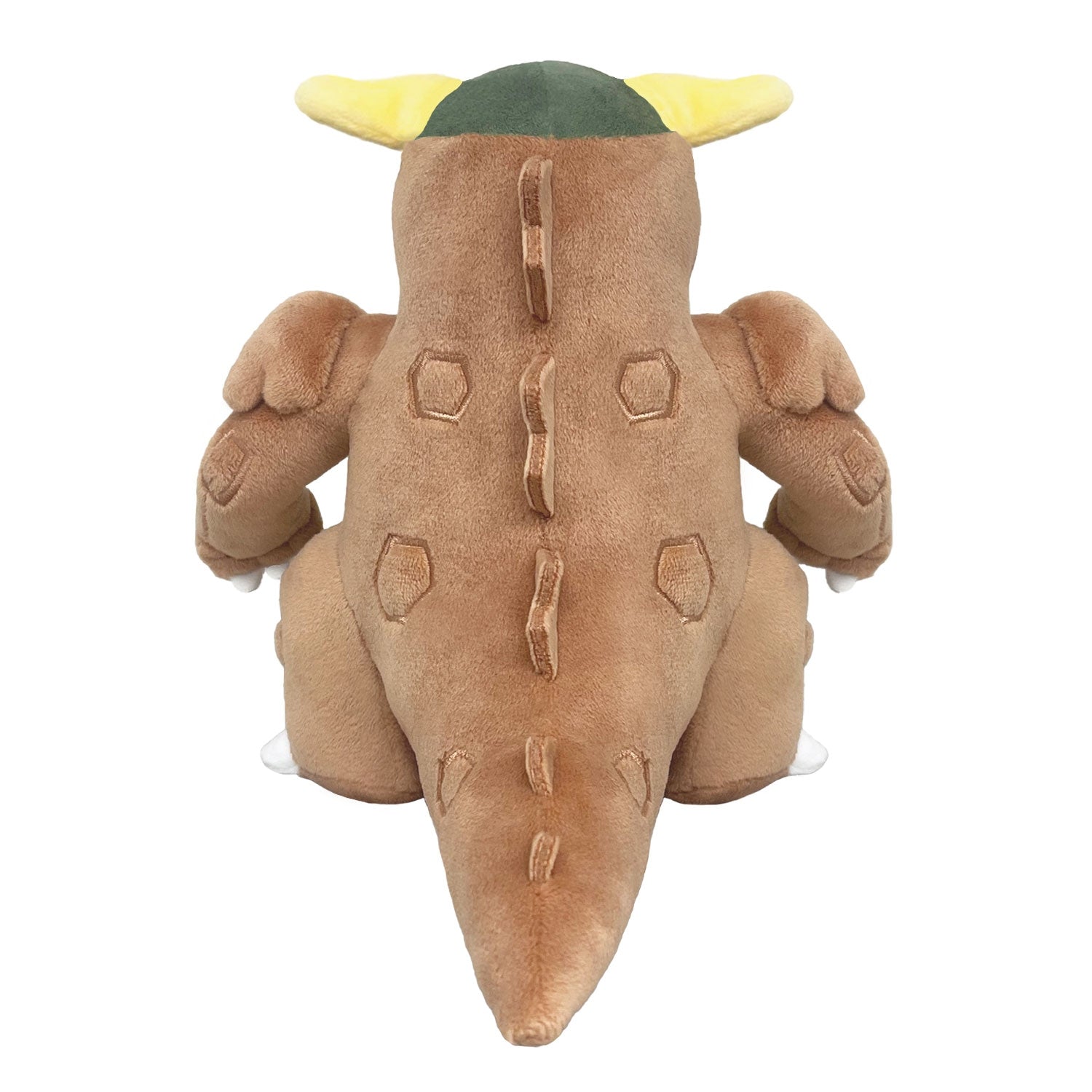 Pokemon Galula plushie from Japan, side view pose