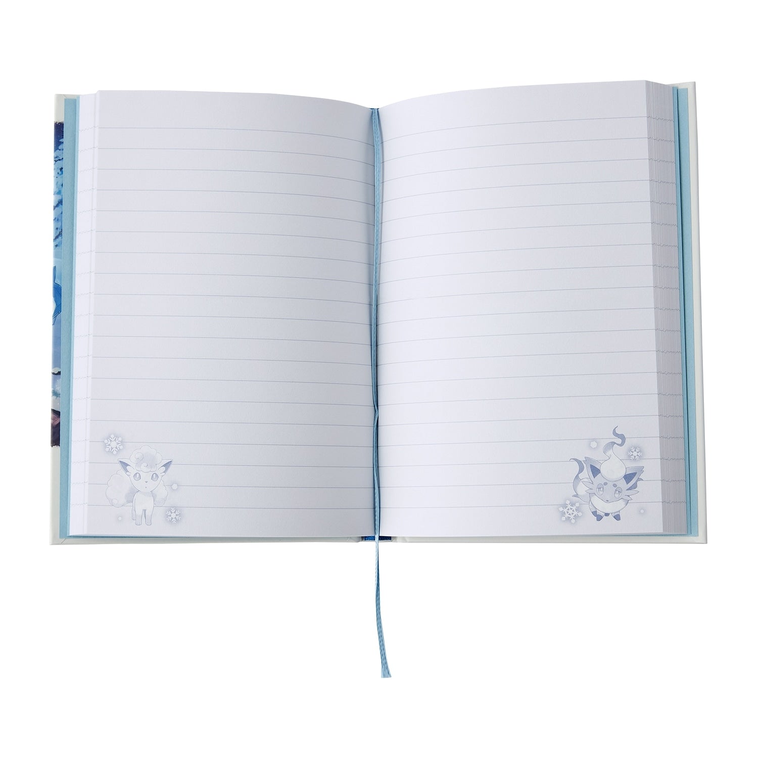 Collectible A6 notebook Snowy Gathering with authentic Pokemon licensing from Japan