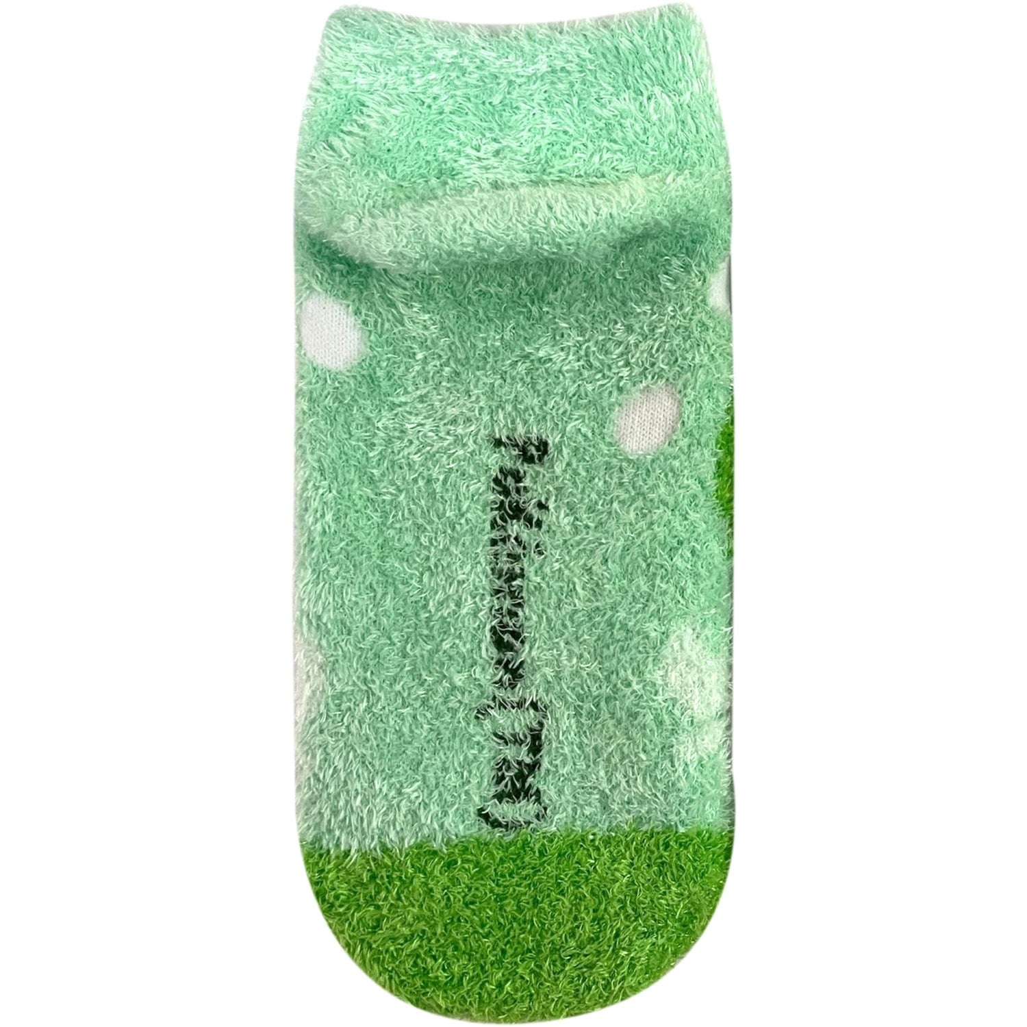 Fluffy socks Nyaoha dots (23-25cm)