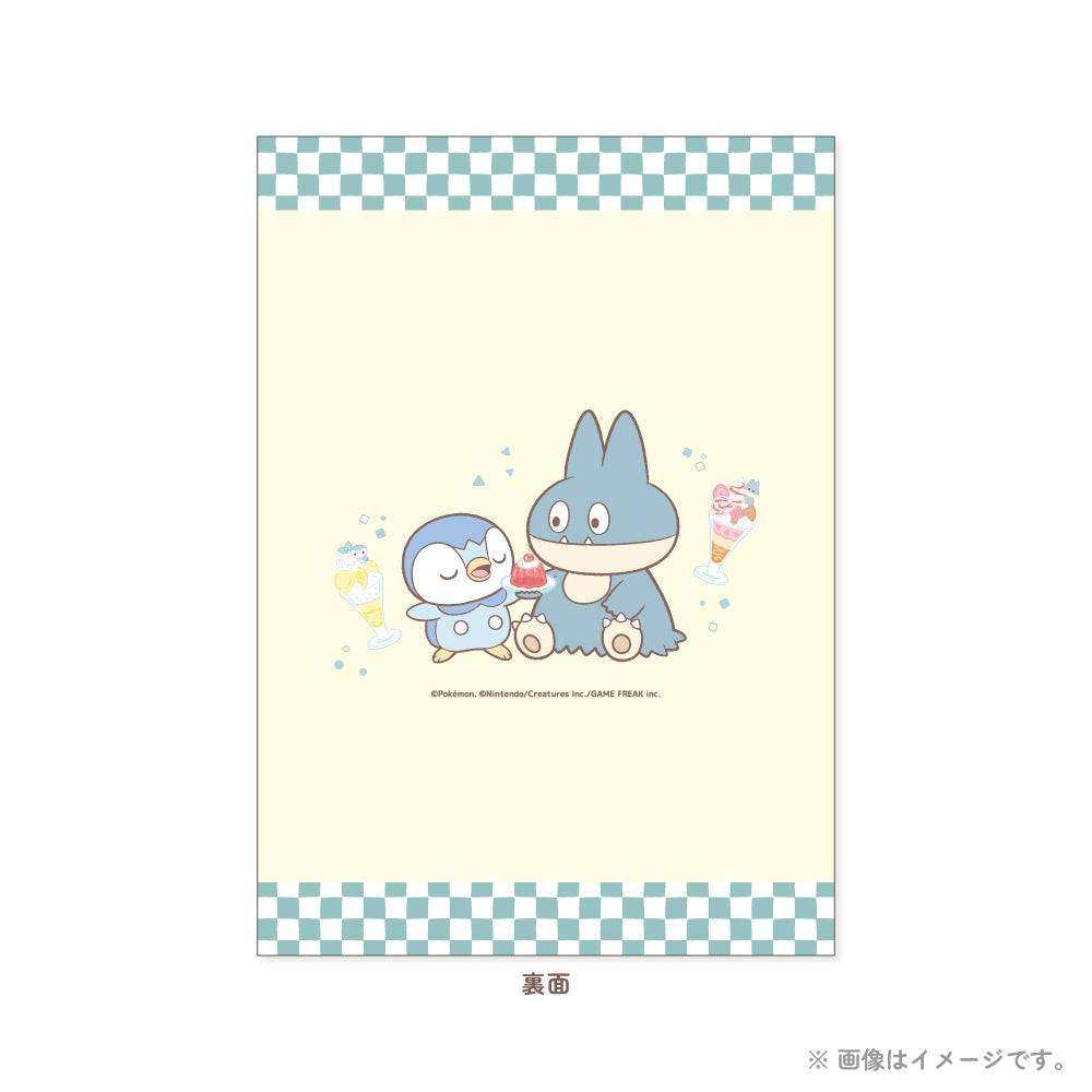 Close-up of A5 Note Diner Poke Piece cover featuring Poke Piece design from Japan