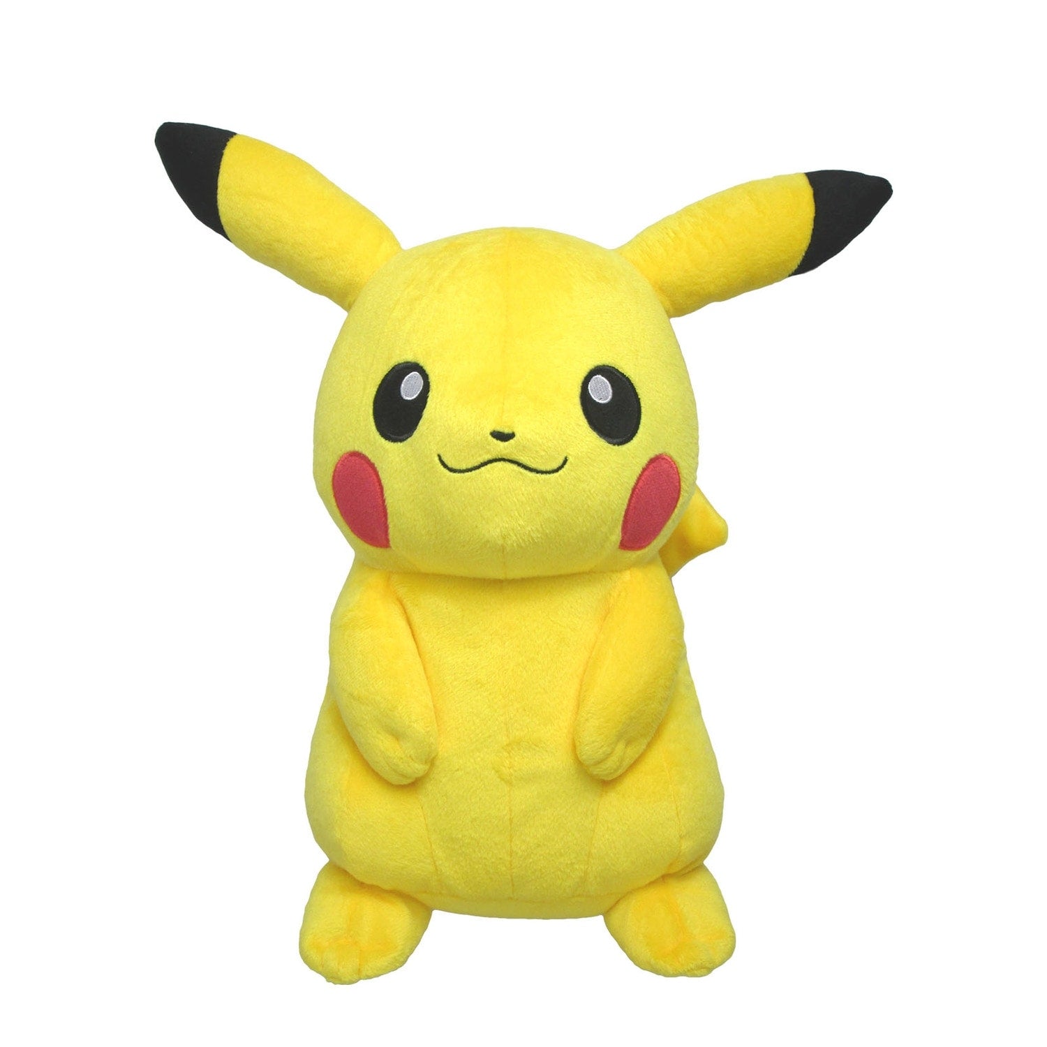 Pikachu stuffed toy from Japan, cute yellow plushie with red cheeks