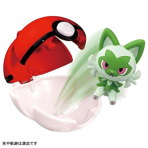 Authentic Japanese Pokemon Monster Ball figure, collectible item with unique packaging